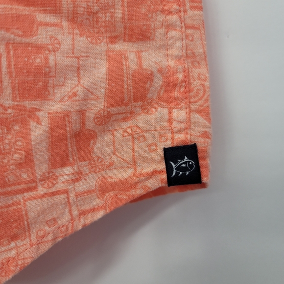 Southern Tide Happy Hour Sportshirt - Picture 6 of 7